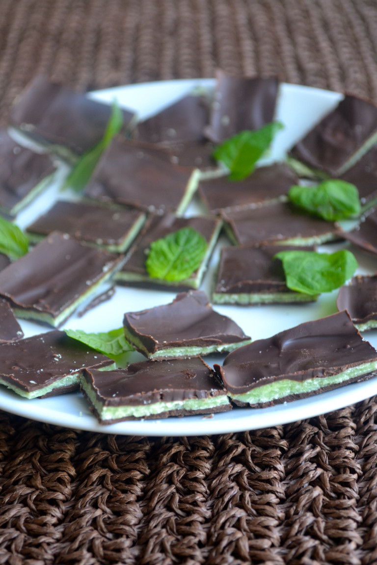 Homemade Healthier Andes Mints