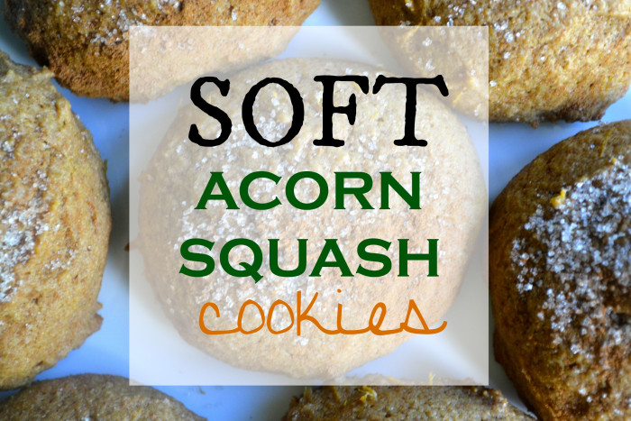 Soft Acorn Squash Molasses Cookies 