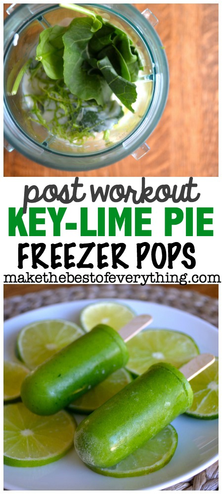 Healthy Key Lime Pie Freezer Pops