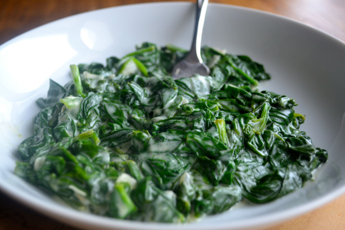 gcheese creamed spinach
