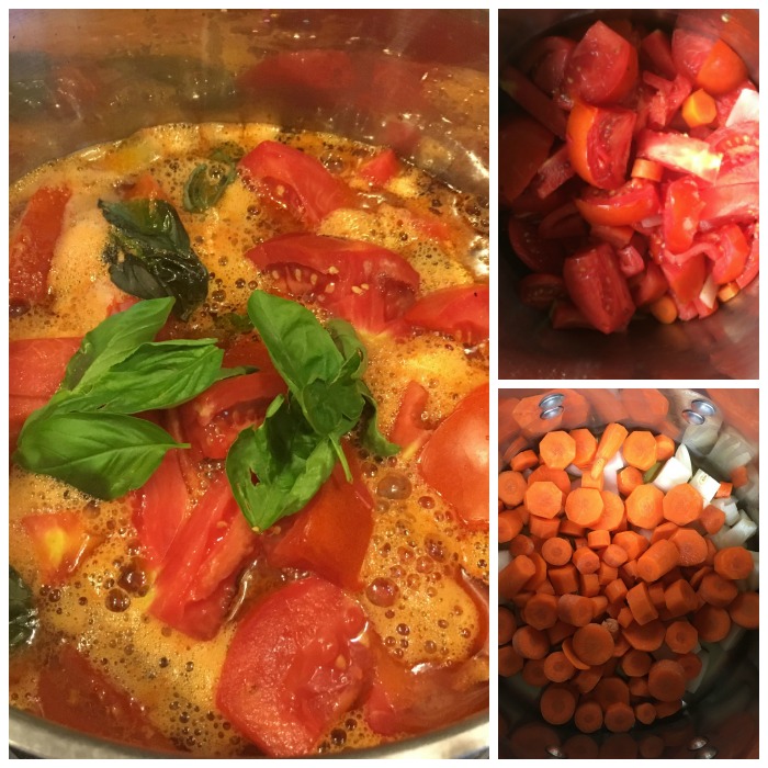tomato soup collage