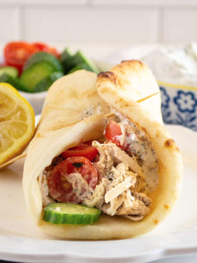 Slow Cooker Chicken Gyros Story Make the Best of Everything