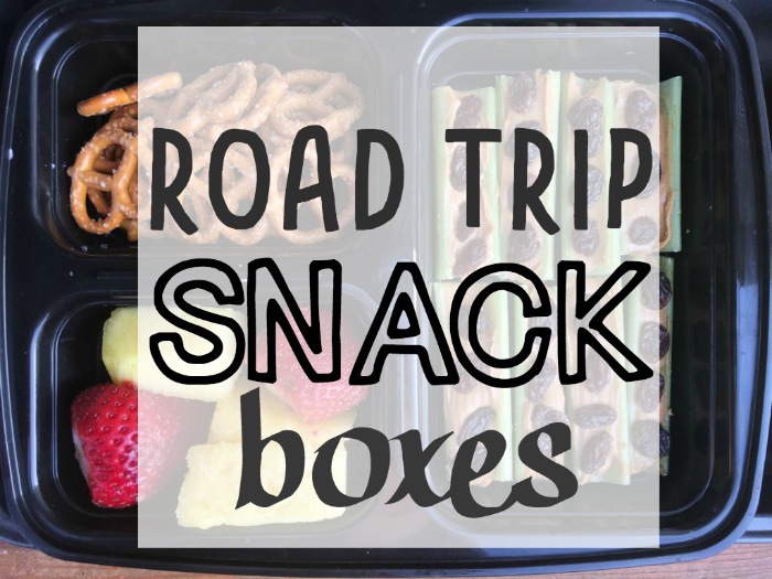 Road trip snack boxes for kids! (Used bead separator boxes) They were a  hit!!