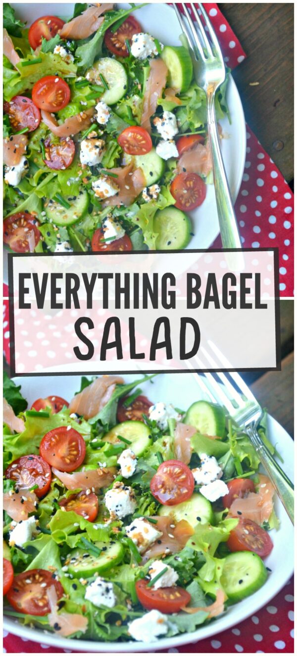 Everything Bagel Salad - Make the Best of Everything