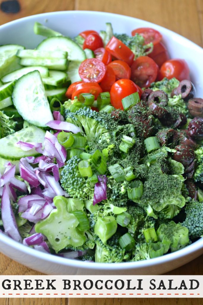 Greek Broccoli Salad - Make the Best of Everything