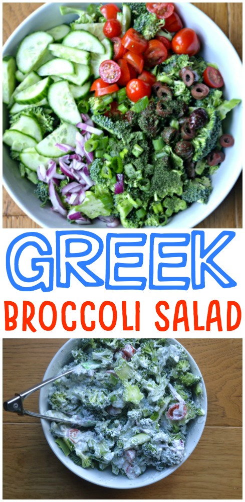 Greek Broccoli Salad - Make the Best of Everything