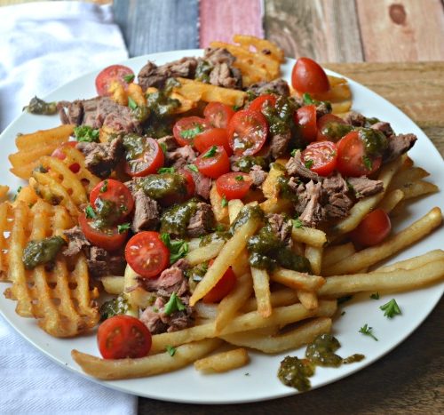 Chimichurri Steak Loaded Fries Make The Best Of Everything