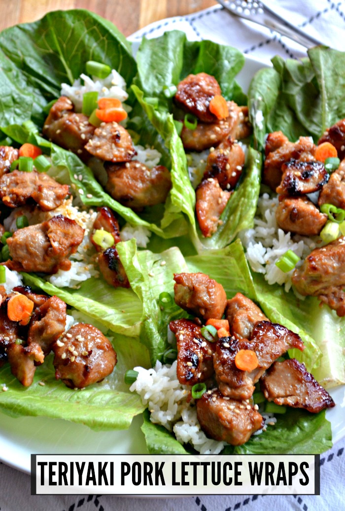 Teriyaki Pork Lettuce Wraps - Make the Best of Everything