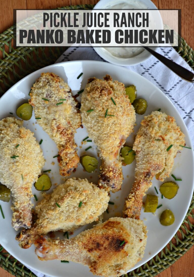 Pickle Juice Ranch Panko Baked Chicken – Make the Best of Everything