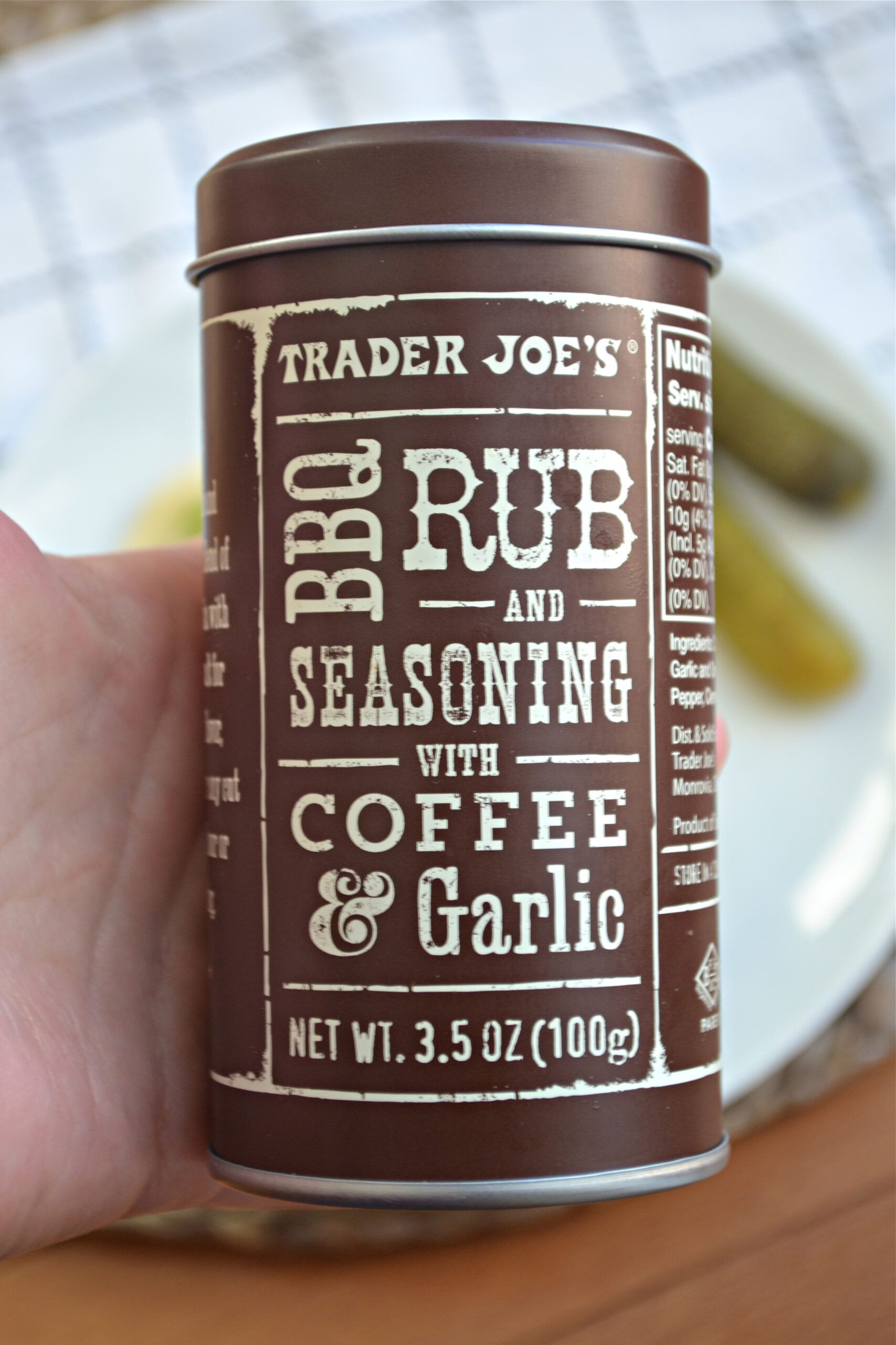 Trader Joe's, Kitchen, Trader Joes Bbq Rub Seasoning W Coffee Garlic