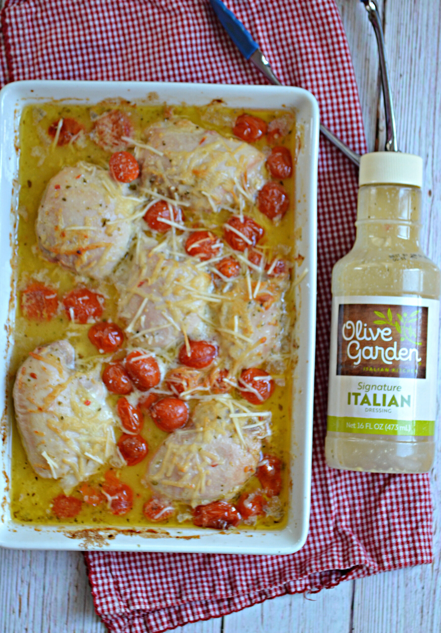 Baked Chicken With Olive Garden Dressing - TheSuperHealthyFood